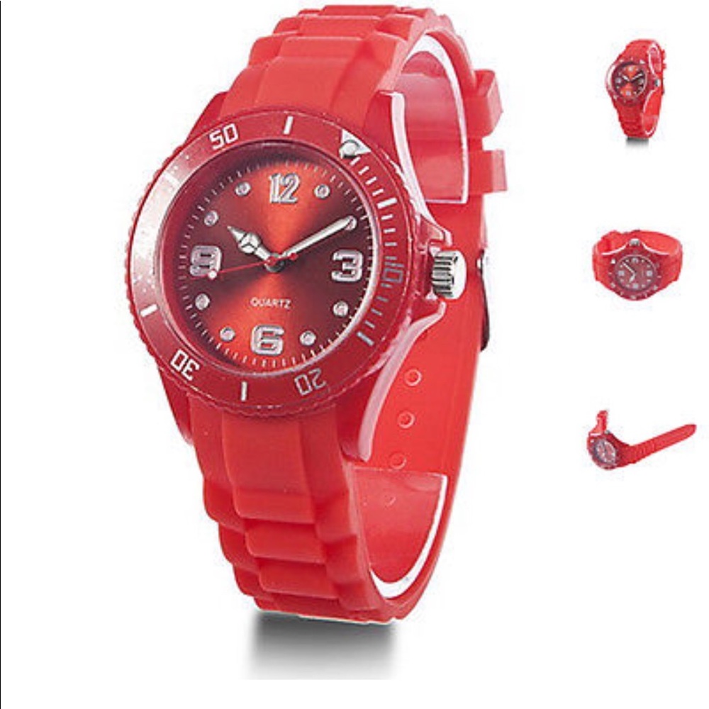 Silicon jelly watch